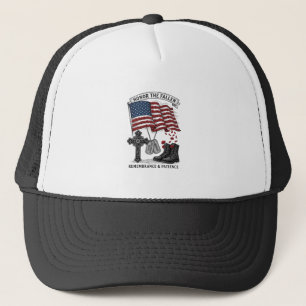 Casquette Croix Mémorielle Patriotique Bottes Chemise Drapea