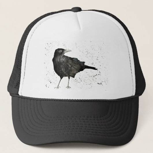 Casquette Crow raven (Devant)