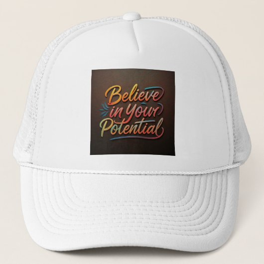 Casquette Croyez en votre potentiel (Devant)