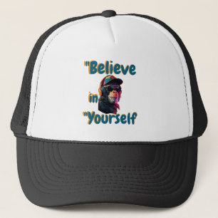 Casquette "Croyez en Vous T-Shirt Foncé de Base