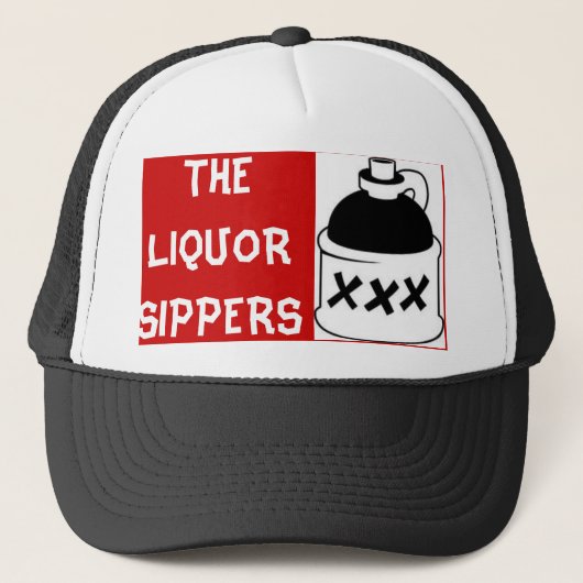 Casquette CRUCHE de THELIQUORSIPPERS - customisée (Devant)