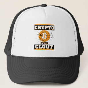 Casquette Crypto Over Clout™ couronne la pièce pas la caméra