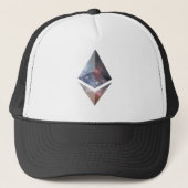 Casquette Cryptocurrency d'Ethereum ETH (Devant)