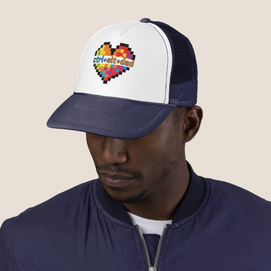 Casquette ctrl + alt + dad Geek Dad (En situation)