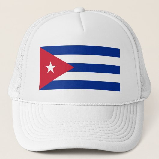 Casquette CU de drapeau du Cuba (Devant)
