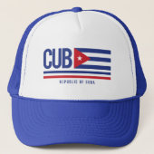 Casquette Cuba ISO Code Alpha 3 (Devant)