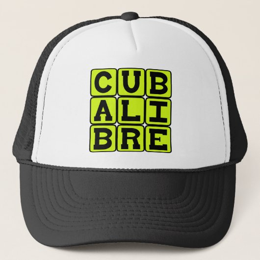 Casquette Cuba Libre, cocktail Highball (Devant)