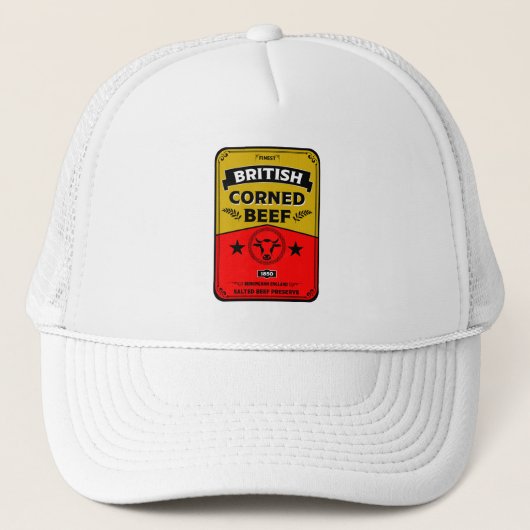 Casquette Cuisine corned-beef vintage (Devant)
