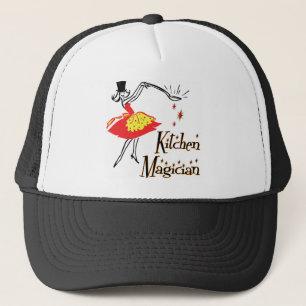 Casquette Cuisine Magicien Retro Cuisine Art