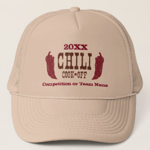 Casquette Cuisinier rustique de piment outre de la