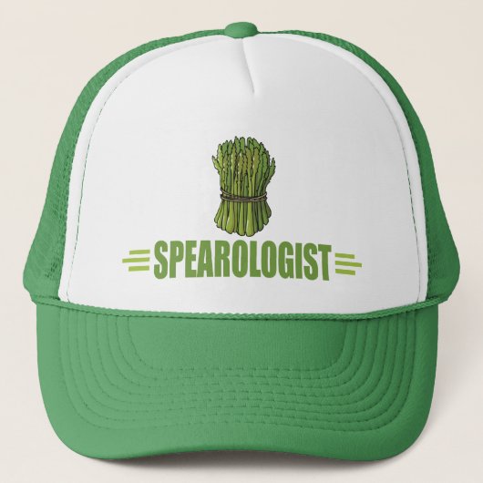 Casquette Cuisson drôle d'asperges (Devant)
