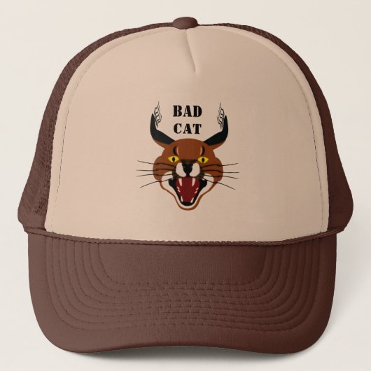 Casquette Cultivant Caracal Mauvais Chat (Devant)