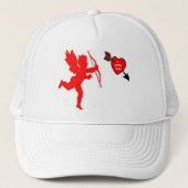 Casquette Cupid et Heart Red (Devant)