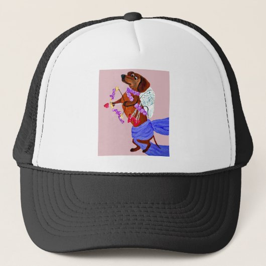 Casquette Cupidon de teckel (Devant)