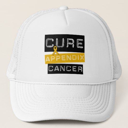 Casquette CURE Appendice Cancer (Devant)