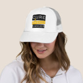 Casquette CURE Appendice Cancer (En situation)