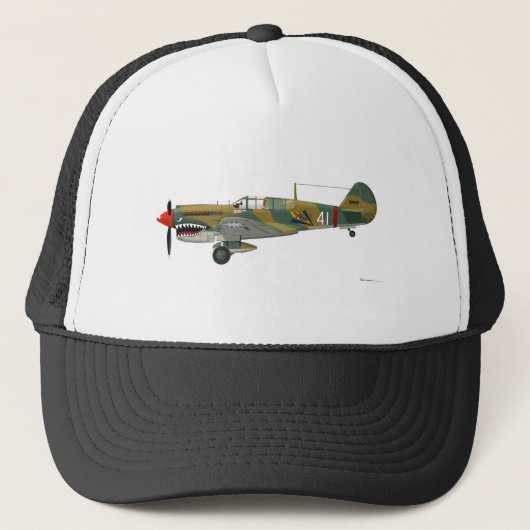 Casquette Curtiss P-40 Warhawk (Devant)