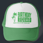 Casquette Custom 15th 20th 30th 4th 50th 60 Birthday Squad<br><div class="desc">Personnalisé 15e 20e 30e 4e 50e 60 Anniversaire Chapeau de camion de l'équipe</div>