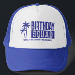 Casquette Custom 15th 20th 30th 4th 50th 60 Birthday Squad<br><div class="desc">Personnalisé 15e 20e 30e 4e 50e 60 Anniversaire Chapeau de camion de l'équipe</div>