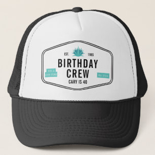 Casquette Custom 20th 30th 40th 50th 60th 70 Anniversaire Cr