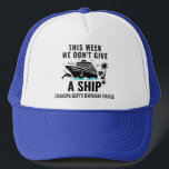 Casquette Custom 30th 40th 50th 60th Cruise Birthday Party<br><div class="desc">Custom 30th 40th 50th 60th Cruise Anniversaire Chapeau de camion de la fête</div>
