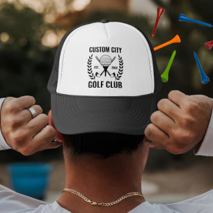 Casquette Custom Golf Club & City Name Cadeau pour Golf