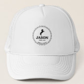 Casquette Custom Personalized Baseball Trucker Hat with Logo (Devant)