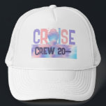 Casquette Custom Tie Dye Pink and Purple Personalized<br><div class="desc">Set sail in style with our Custom Tie Dye Pink and Purple Personalized Trucker Hat! Whether you're gearing up for a Caribbean cruise, planning a girls' trip, or celebrating a bachelorette bash on the high seas, this trendy hat adds a splash of fun to any group gathering. Featuring a vibrant...</div>