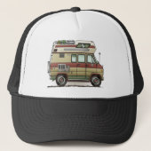 Casquette Custom Van Camper RV Hat (Devant)