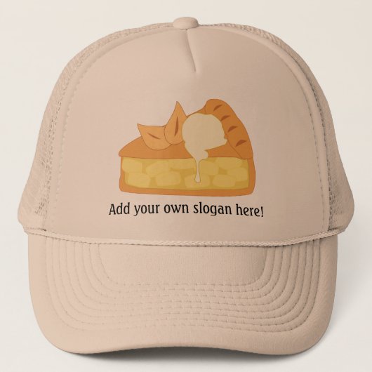 Casquette Customiser ce graphique Apple Pie Slice (Devant)