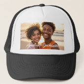 Casquette Customizable Photo Text Custom Instagram (Devant)
