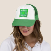 Casquette Customizable Your Name Irish Pub Green (En situation)
