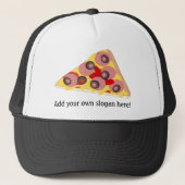 Casquette Customize Pizza Slice graphic (Devant)
