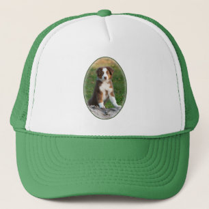 Casquette Cute Australian Shepherd Chien Puppy Photo -