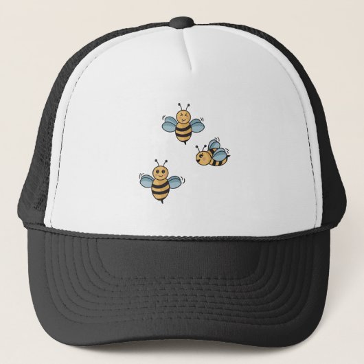 Casquette Cute bees (Devant)