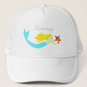 Casquette Cute Blonde Mermaid with Star Thunder_Cove
