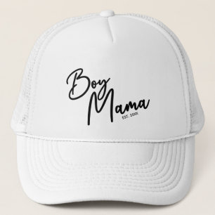 Casquette Cute Boy Maman Typographie moderne Simple Mama Mom
