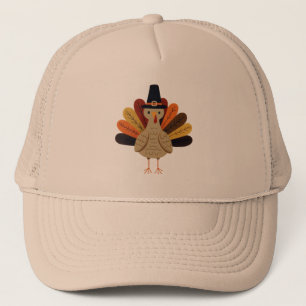 Casquette Cute, classique/vintage Thanksgiving Turquie