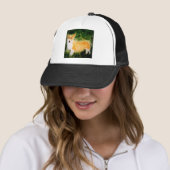 Casquette Cute Corgi Dog Art (En situation)