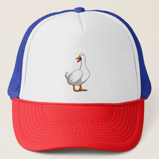 Casquette Cute Duck Design Hommes sauvagine Oiseau Animaux A (Devant)