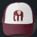 Casquette Cute Elephant Pink CUSTOMIZE IT<br><div class="desc">Check out this Sweet hat and check my shop for more matching items like mugs,  stickers and more. 
 
 Customize this with a name or other text.</div>