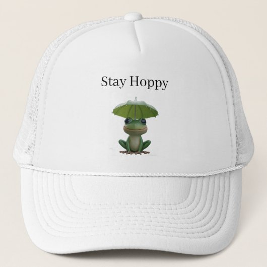 Casquette Cute Frog Rain Kids Cap – Funny Cartoon Frog Hat (Devant)