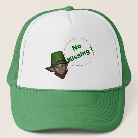 Casquette Cute leprechaun St Patrick's day (Devant)