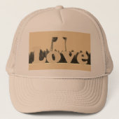 Casquette Cute Nice & Lovely J'aime la compassion (Devant)