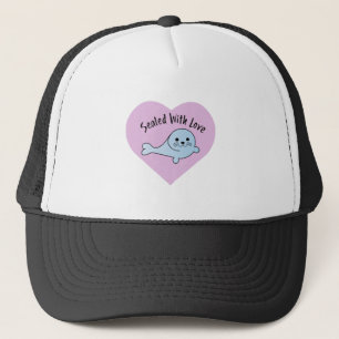 Casquette Cute scellée avec amour