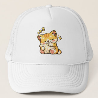 Casquette Cute Sleepy Cat Pillow