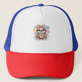 Casquette Cute Sloth Coffee Lover Shirt � Funny Fueled by Co (Devant)