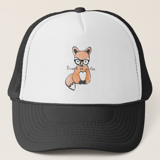 Casquette Cute Smart Fox (Devant)