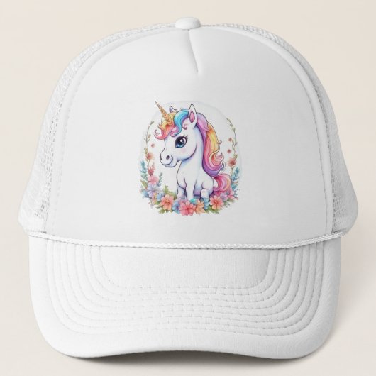 Casquette Cute Unicorn Cool Unicorn positif (Devant)