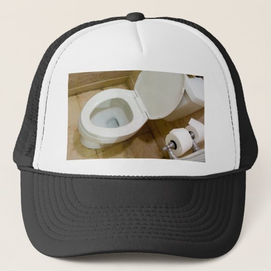 Casquette Cuvette des toilettes (Devant)